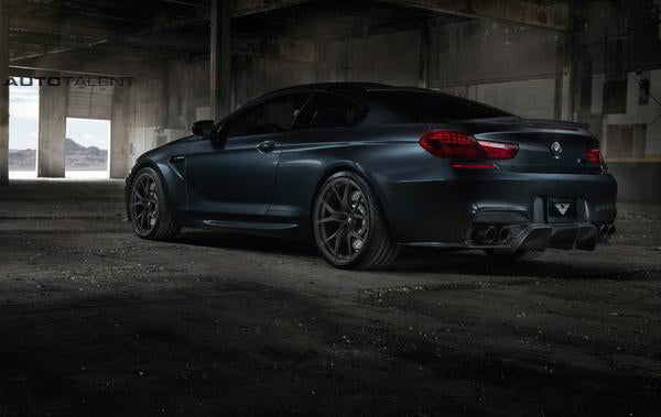 Vorsteiner Aero Rear Diffuser Carbon Fiber PP 1x1 Glossy BMW F12 M6 VRS Program - autotalent