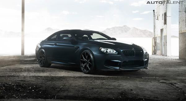 Vorsteiner Aero Front Spoiler Carbon Fiber PP 1x1 Glossy BMW F12 M6 VRS Program - autotalent