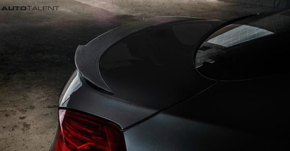 Vorsteiner Aero Decklid Spoiler Carbon Fiber PP 1x1 Glossy BMW F12 M6 VRS Program - autotalent