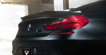 Vorsteiner Aero Decklid Spoiler Carbon Fiber PP 1x1 Glossy BMW F12 M6 VRS Program - autotalent
