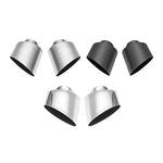 Fabspeed Single Wall Oval Bolt-On Tips for Porsche 993 Turbo 1996-1997