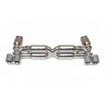 Fabspeed Supersport 70mm X-Pipe Exhaust System for Porsche 997 Turbo 2006-2009