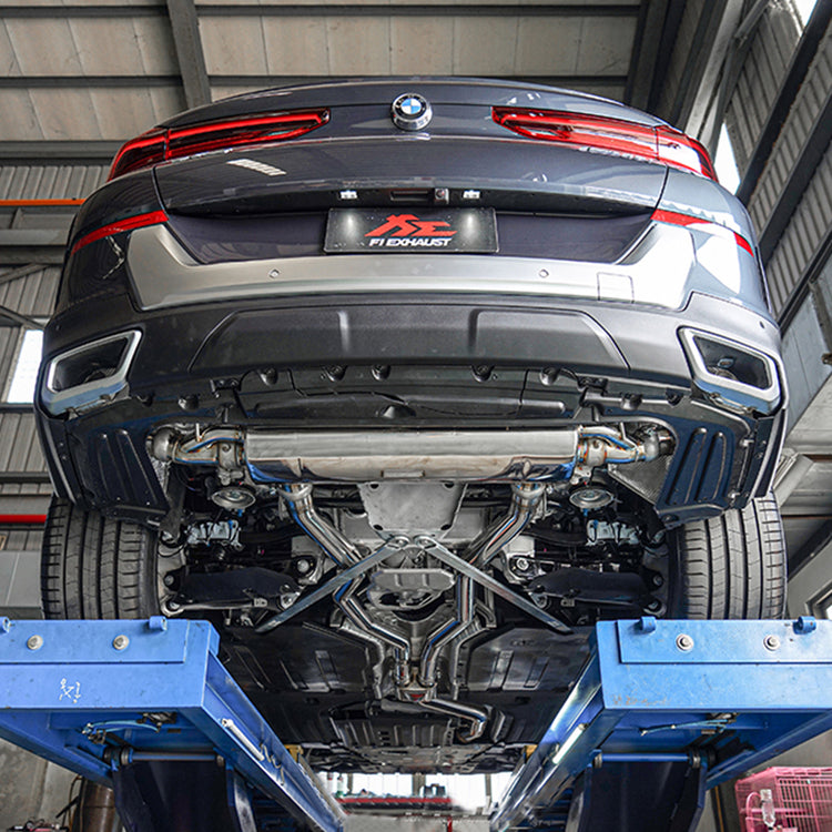Fi EXHAUST Sport 200 cell DownPipe For BMW X6, 40i 2019+(OPF)