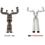 Fabspeed Resonator Bypass X-Pipe for Maserati Ghibli 2013-2021