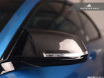 AutoTecknic Replacement Version II M-Inspired Dry Carbon Mirrors - BMW F3x 3/4-Series & M2 - autotalent