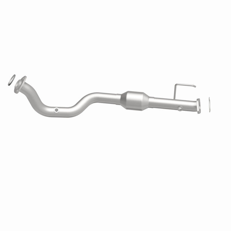 MagnaFlow 49431 oem grade direct-fit catalytic converter, side view of the turntable spin