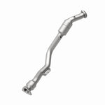 MagnaFlow 24977 hm grade direct-fit catalytic converter, rear view of the turntable spin
