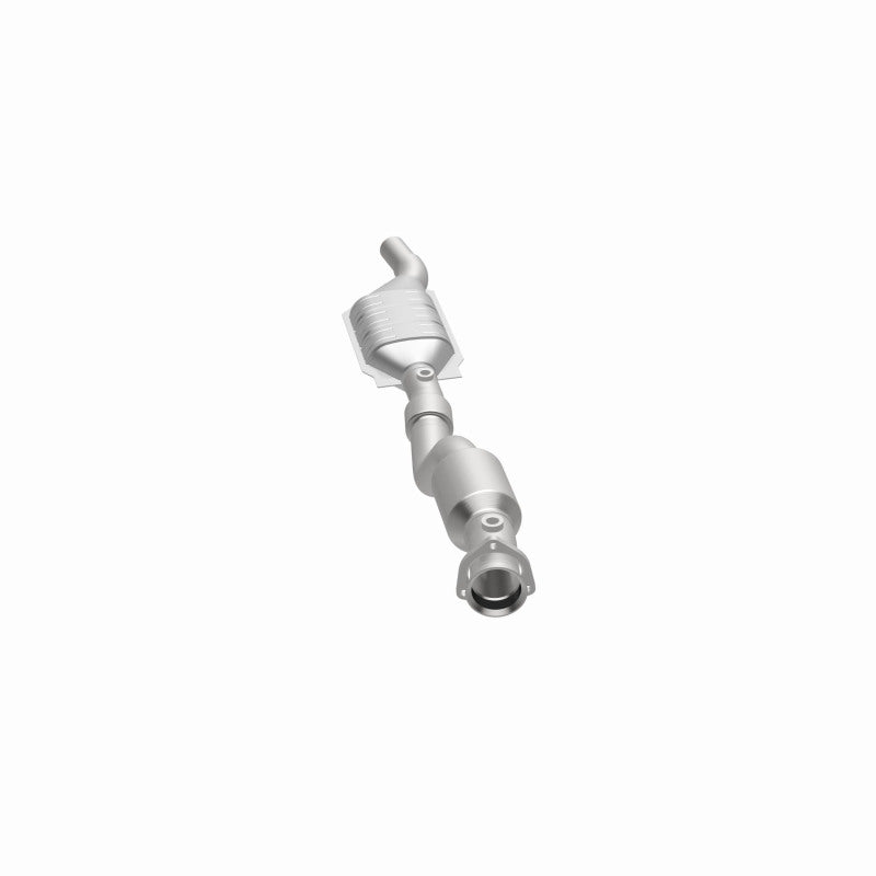 MagnaFlow 24122 hm grade direct-fit catalytic converter, opposite side view of the turntable spin