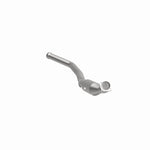 MagnaFlow 52172 oem grade direct-fit catalytic converter, front three-quarter view of the turntable spin