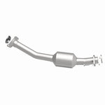 MagnaFlow 52689 oem grade direct-fit catalytic converter, side view of the turntable spin