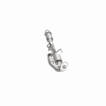 MagnaFlow 52086 oem grade direct-fit catalytic converter, opposite side view of the turntable spin