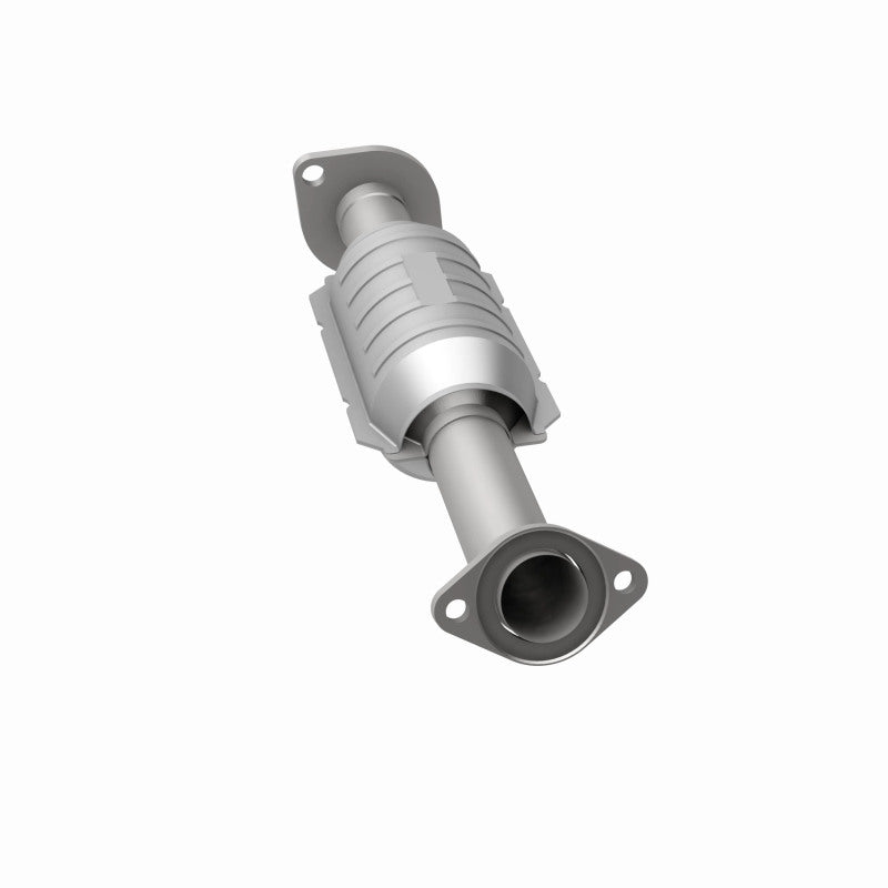 MagnaFlow 49566 oem grade direct-fit catalytic converter, opposite side view of the turntable spin