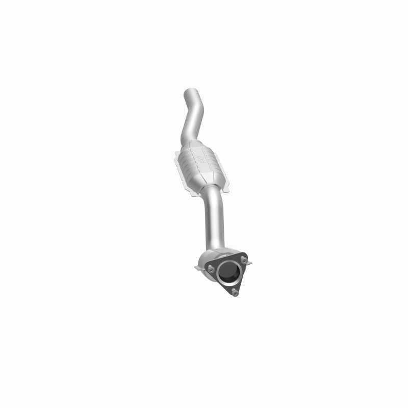 MagnaFlow 49669 oem grade direct-fit catalytic converter, opposite side view of the turntable spin
