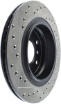 StopTech Power Slot 00 BMW 323 / 01-07 325 / 99-00 328 Series Rear Left Drilled & Slotted Rotor