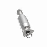 MagnaFlow 49026 oem grade direct-fit catalytic converter, opposite side view of the turntable spin