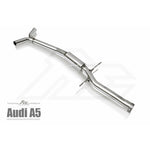 FI Exhaust Valvetronic Exhaust Mid Pipe For Audi A4 B9 - AutoTalent
