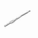 MagnaFlow 23505 hm grade direct-fit catalytic converter, rear view of the turntable spin