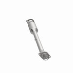 MagnaFlow 5592669 carb direct-fit catalytic converter, opposite side view of the turntable spin