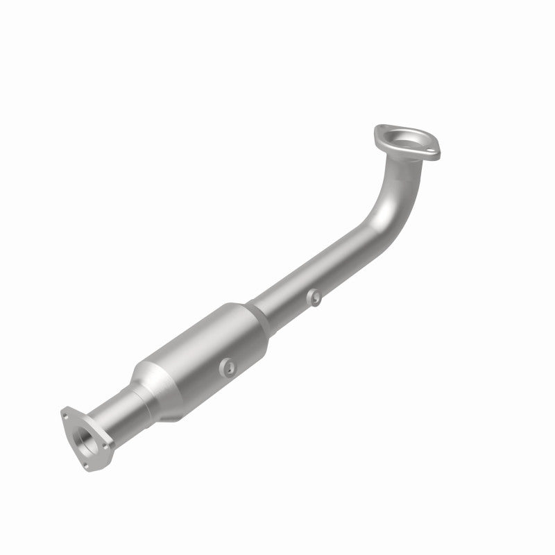 MagnaFlow 5561668 carb direct-fit catalytic converter, rear view of the turntable spin