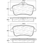 StopTech Street Brake Pads - Front