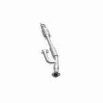 MagnaFlow 24420 hm grade direct-fit catalytic converter, opposite side view of the turntable spin