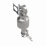 MagnaFlow 5582893 carb manifold converter, front three-quarter view of the turntable spin
