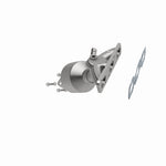 MagnaFlow 50494 hm grade manifold converter, opposite rear three-quarter view of the turntable spin