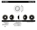 StopTech 04-08 Acura TL / 03-09 Honda Element Slotted & Drilled Left Rear Rotor