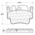 StopTech Street Select Brake Pads - Front/Rear