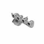 MagnaFlow 452028 carb manifold converter, opposite rear three-quarter view of the turntable spin