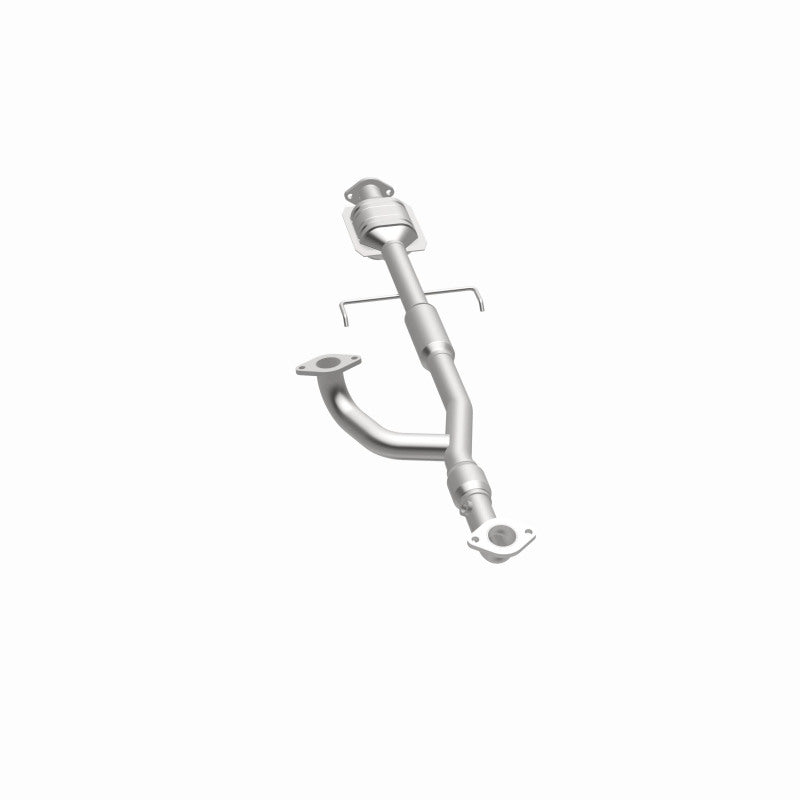 MagnaFlow 49453 oem grade direct-fit catalytic converter, opposite side view of the turntable spin