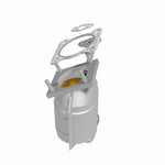MagnaFlow 23649 epa direct-fit catalytic converter, side view of the turntable spin