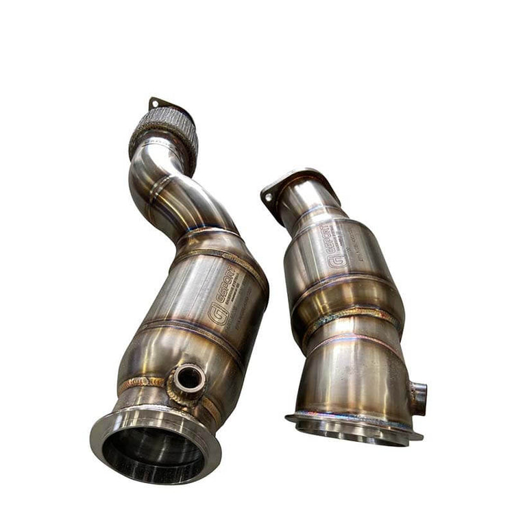 ACTIVE AUTOWERKE S58 DOWNPIPES W GESI CAT | BMW G80 M3 G82 M4