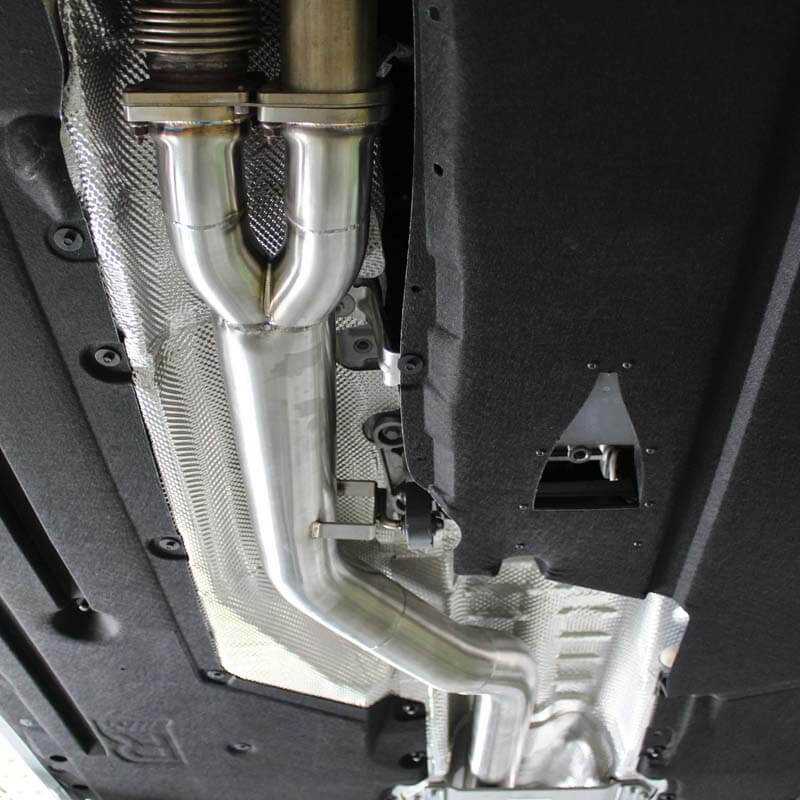 ACTIVE AUTOWERKE SIGNATURE EXHAUST SYSTEM F-BRACE | BMW F87 M2 COMPETITION