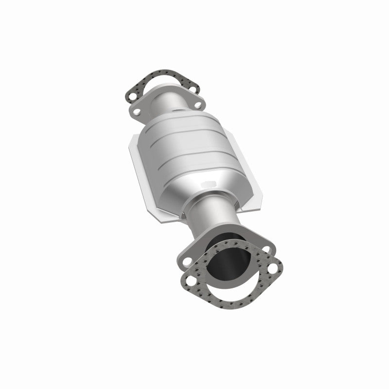 MagnaFlow 93176 hm grade direct-fit catalytic converter, opposite side view of the turntable spin