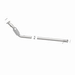 MagnaFlow 23795 hm grade direct-fit catalytic converter, side view of the turntable spin