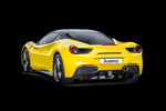 Akrapovic 16-17 Ferrari 488 GTB/488 Spyder Slip-On Line (Titanium) w/ Carbon Tips