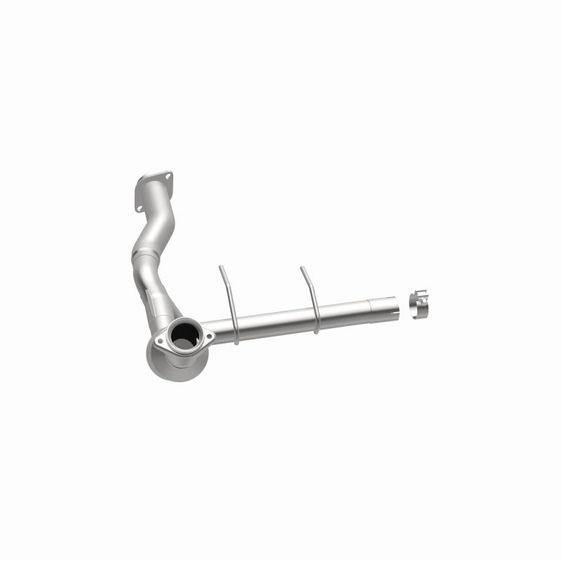 MagnaFlow 5551139 carb direct-fit catalytic converter, opposite side view of the turntable spin