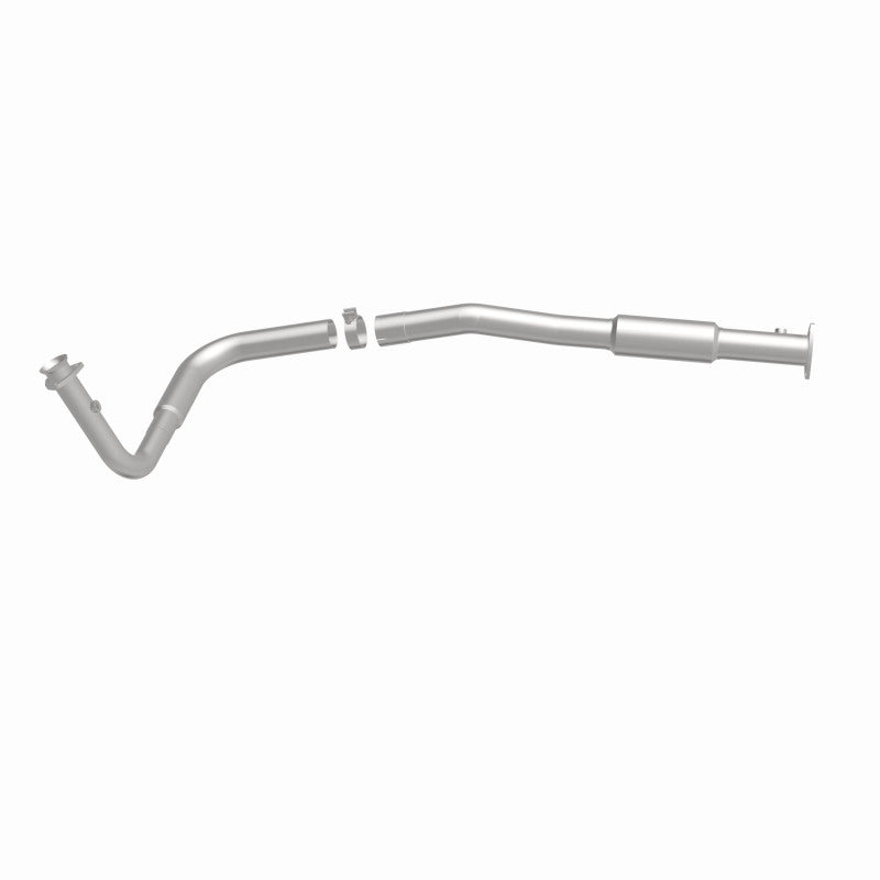 MagnaFlow 52052 oem grade direct-fit catalytic converter, side view of the turntable spin