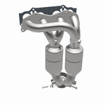 MagnaFlow 51830 oem grade manifold converter, opposite side view of the turntable spin