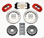 Wilwood Narrow Superlite 6R Front Hat Kit 13.06in Red 2004-2006 Pontiac GTO