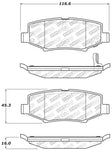StopTech Street Select Brake Pads - Front