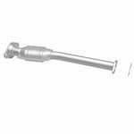 MagnaFlow 23397 hm grade direct-fit catalytic converter, side view of the turntable spin