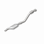 MagnaFlow 24122 hm grade direct-fit catalytic converter, rear view of the turntable spin