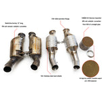 Fabspeed Primary Sport Catalytic Converter Downpipes for Alfa Romeo Giulia Quadrifoglio 2016-2021