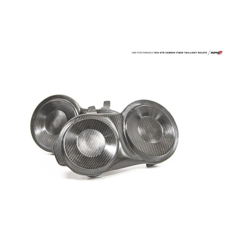Ams Performance Alpha Carbon Fiber Tail Light Delete For Nissan GTR R