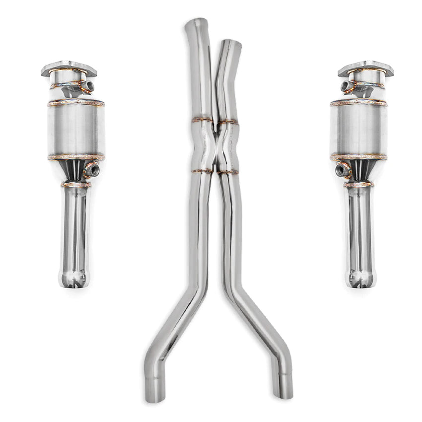 Fabspeed Sport Cat X-Pipe Exhaust System for Aston Martin V8 Vantage 2005-2010