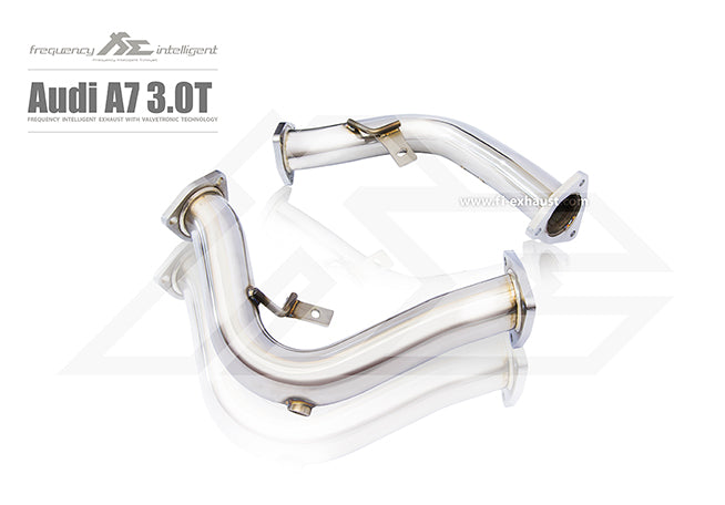 FI Exhaust Ultra High Flow Downpipe For Audi A7 Sportback 2010-2014