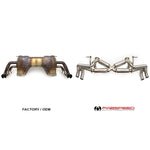 Fabspeed Valvetronic Supersport X-Pipe Exhaust System for Audi R8 V8 (2008-2013)
