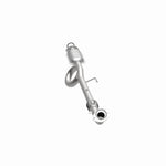 MagnaFlow 24435 hm grade direct-fit catalytic converter, opposite side view of the turntable spin